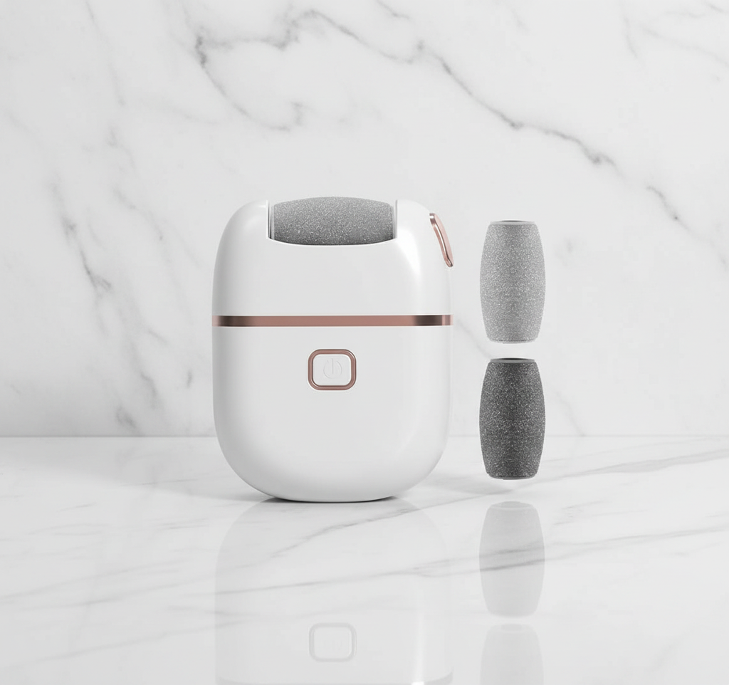 Electric Callus Remover with spare roller heads